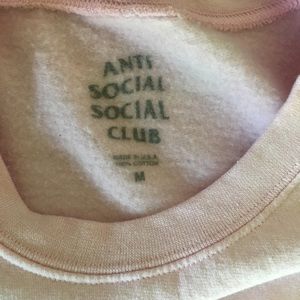 Anti Social Social Club Sweaters - Anti Social Social Club Crewneck Anti Social Social Club Sweaters - Anti Social Social Club Crewneck